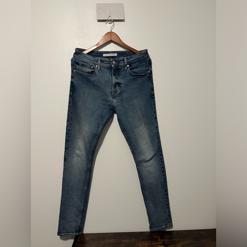 Calvin Klein Light wash Denim Skinny Jeans 32x32
